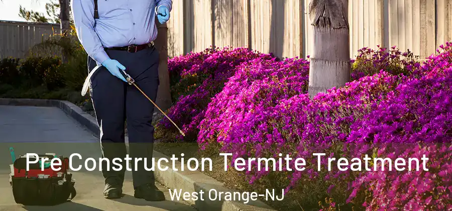 Pre Construction Termite Treatment West Orange-NJ